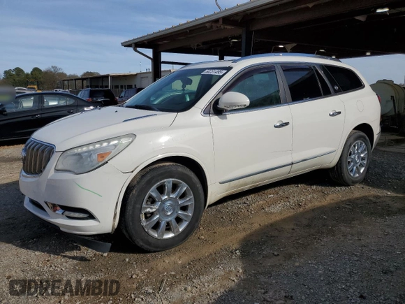 2014 Buick Enclave Leather with VIN 5GAKRBKDXEJ287537, listed as a Copart auction lot 50231495 with 268,198 mi miles and Salvage Title. Bid and sale history available at DreamBid. Image 1.