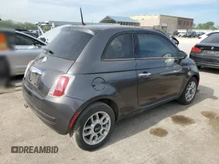 2015 FIAT 500 Pop с VIN 3C3CFFAR4FT501789, выставлен на аукционе Copart как лот 56663655 с пробегом 64 574 миль миль и Списание • Salvage title. История ставок и продаж доступна на DreamBid. Изображение 3.
