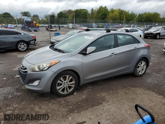 2013 Hyundai Elantra GT with VIN KMHD35LE0DU032356, listed as a Copart auction lot 73402554 with 215,625 mi miles and Salvage Title. Bid and sale history available at carsss.com. Image 1.
