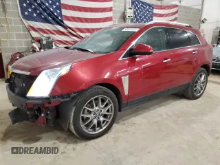2015 Cadillac SRX Performance Collection with VIN 3GYFNFE34FS572329, listed as a Copart auction lot 50997655 with 97,139 mi miles and Salvage title. Bid and sale history available at DreamBid. Image 1.