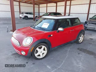 2008 MINI Hardtop with VIN WMWMF33588TT64697, listed as a IAAI auction lot 41831695 with 143,462 mi miles and . Bid and sale history available at DreamBid. Image 2.