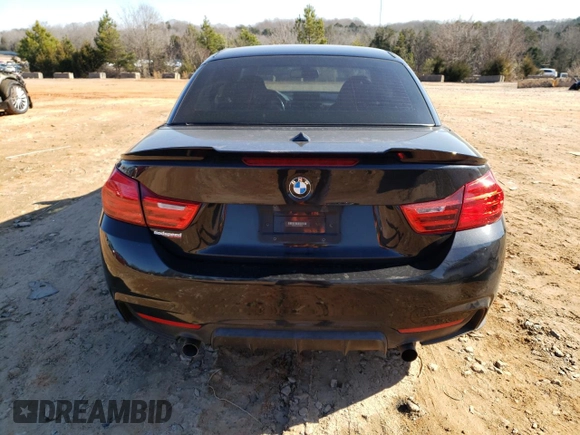 2016 BMW 4 Series 435i with VIN WBA3T3C55G5A41525, listed as a Copart auction lot 85634234 with 107,004 mi miles and Salvage title. Bid and sale history available at DreamBid. Image 6.
