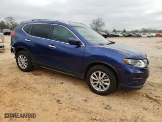 2017 Nissan Rogue SV with VIN 5N1AT2MV1HC798785, listed as a Copart auction lot 49837985 with 82,086 mi miles and Salvage Title. Bid and sale history available at carsss.com. Image 4.