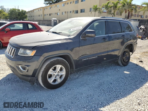2014 Jeep Grand Cherokee Altitude with VIN 1C4RJFAG8EC242995, listed as a Copart auction lot 48572595 with 138,468 mi miles and Salvage Title. Bid and sale history available at carsss.com. Image 1.