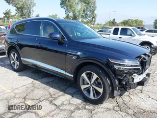 2024 Genesis GV80 with VIN KMUHCESC8RU185576, listed as a IAAI auction lot 42541291 with 17,908 mi miles and . Bid and sale history available at DreamBid. Image 1.
