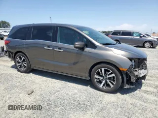 2019 Honda Odyssey Elite с VIN 5FNRL6H9XKB060537, выставлен на аукционе Copart как лот 60093305 с пробегом 58 446 миль миль и Списание • Salvage title. История ставок и продаж доступна на DreamBid. Изображение 4.