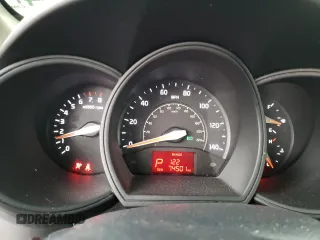 2015 Kia Rio LX with VIN KNADM4A36F6461146, listed as a Copart auction lot 54969204 with 74,501 mi miles and Salvage Title. Bid and sale history available at carsss.com. Image 9.