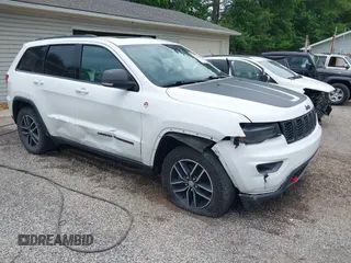 2018 Jeep Grand Cherokee Trailhawk with VIN 1C4RJFLT3JC441618, listed as a IAAI auction lot 42285621 with 125,686 mi miles and . Bid and sale history available at DreamBid. Image 1.