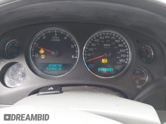 2007 Chevrolet Tahoe LT with VIN 1GNFC13077J278764, listed as a IAAI auction lot 41927809 with 211,943 mi miles and . Bid and sale history available at DreamBid. Image 7.