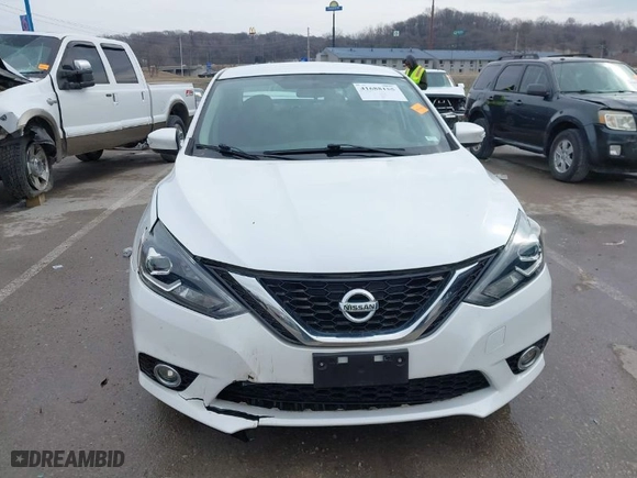 2017 Nissan Sentra SV with VIN 3N1AB7APXHY237506, listed as a IAAI auction lot 41688155 with 82,248 mi miles. Bid and sale history available at carsss.com. Image 12.