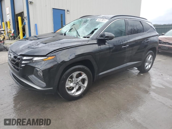 2023 Hyundai Tucson SEL with VIN 5NMJBCAE2PH270674, listed as a Copart auction lot 82879614 with 11,673 mi miles and Salvage Title. Bid and sale history available at DreamBid. Image 1.