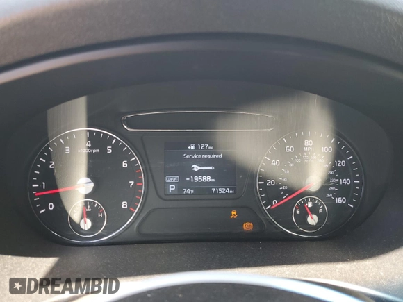 2019 Kia Sorento LX with VIN 5XYPGDA51KG522693, listed as a Copart auction lot 65609394 with 71,524 mi miles and Clean Title. Bid and sale history available at DreamBid. Image 9.