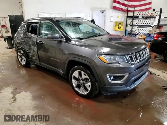 2020 Jeep Compass Limited with VIN 3C4NJDCB5LT116390, listed as a Copart auction lot 58753025 with 77,393 mi miles and Non repairable. Bid and sale history available at DreamBid. Image 14.