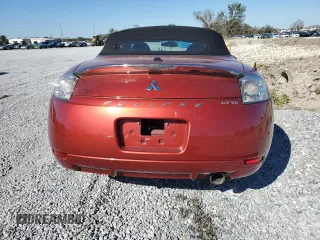 2008 Mitsubishi Eclipse GT with VIN 4A3AL35T68E026341, listed as a Copart auction lot 87151444 with 95,894 mi miles and Salvage Title. Bid and sale history available at carsss.com. Image 6.