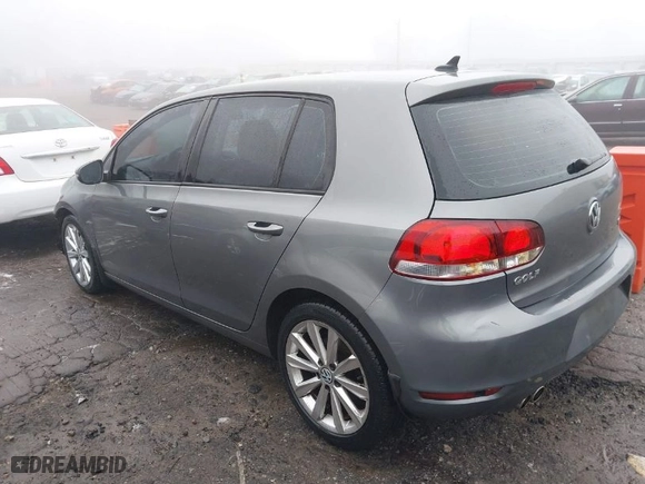 2013 Volkswagen Golf TDI with VIN WVWDM7AJ3DW133098, listed as a IAAI auction lot 41129134 with 89,753 mi miles. Bid and sale history available at carsss.com. Image 14.