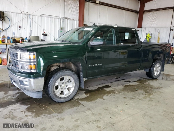 2015 Chevrolet Silverado 1500 LT with VIN 1GCUKREC8FF201685, listed as a Copart auction lot 68015184 with 188,203 mi miles and Salvage Title. Bid and sale history available at carsss.com. Image 1.
