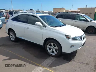 2013 Lexus RX 350 with VIN JTJZK1BA1D2007382, listed as a IAAI auction lot 41338395 with 64,577 mi miles and . Bid and sale history available at DreamBid. Image 1.