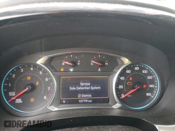 2020 Chevrolet Traverse LT Leather with VIN 1GNEVHKW1LJ152950, listed as a Copart auction lot 65397914 with 107,791 mi miles and Salvage Title. Bid and sale history available at carsss.com. Image 9.
