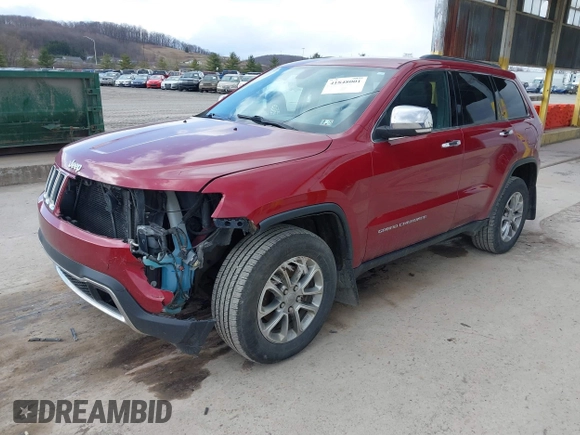 2015 Jeep Grand Cherokee Limited with VIN 1C4RJFBG3FC159426, listed as a IAAI auction lot 41848001 with 135,311 mi miles. Bid and sale history available at carsss.com. Image 6.