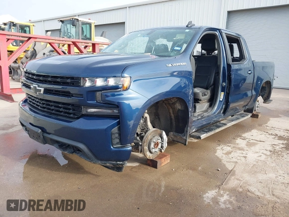 2021 Chevrolet Silverado 1500 RST with VIN 1GCPWDED8MZ227633, listed as a IAAI auction lot 41293618 with Not Provided miles. Bid and sale history available at carsss.com. Image 18.