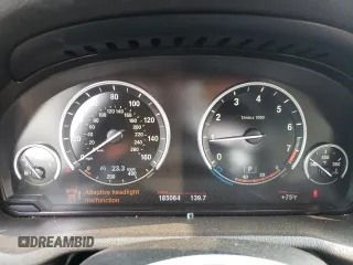 2015 BMW X4 xDrive35i with VIN 5UXXW5C59F0E87517, listed as a Copart auction lot 59604445 with 185,064 mi miles and Salvage title. Bid and sale history available at DreamBid. Image 9.