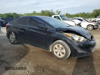 2016 Hyundai Elantra SE с VIN KMHDH4AE8GU646039, выставлен на аукционе Copart как лот 57899785 с пробегом 67 447 миль миль и Списание • Salvage title. История ставок и продаж доступна на DreamBid. Изображение 4.
