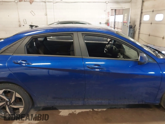 2023 Hyundai Elantra SEL with VIN KMHLS4AG9PU432403, listed as a IAAI auction lot 41906543 with 35,490 mi miles and . Bid and sale history available at DreamBid. Image 13.