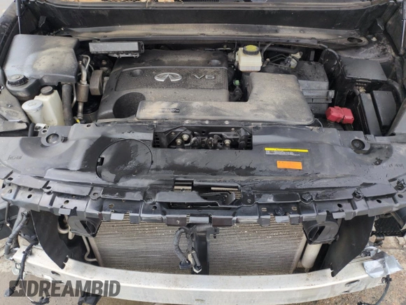 2015 Infiniti QX60 with VIN 5N1AL0MM6FC507755, listed as a Copart auction lot 54202075 with 138,426 mi miles and Salvage Title. Bid and sale history available at DreamBid. Image 12.