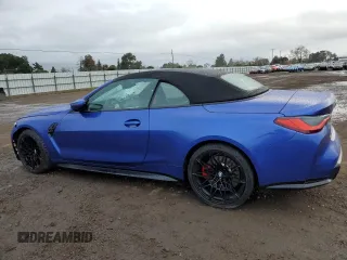 2022 BMW M4 Competition xDrive with VIN WBS33BA04NCJ86672, listed as a Copart auction lot 37588104 with 0 mi miles. Bid and sale history available at carsss.com. Image 2.