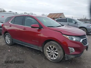 2018 Chevrolet Equinox LT with VIN 2GNAXSEV4J6168420, listed as a IAAI auction lot 41935793 with 136,791 mi miles. Bid and sale history available at carsss.com. Image 1.