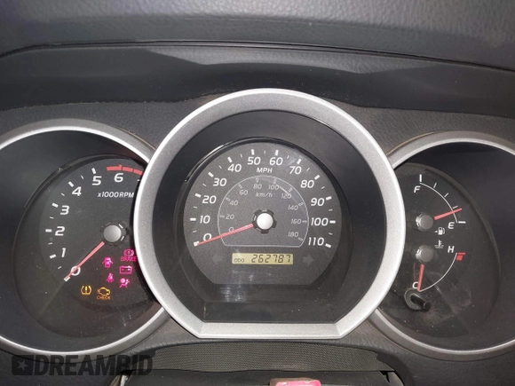 2008 Toyota 4Runner SR5 with VIN JTEZU14R58K011954, listed as a IAAI auction lot 41750443 with 262,787 mi miles. Bid and sale history available at carsss.com. Image 7.