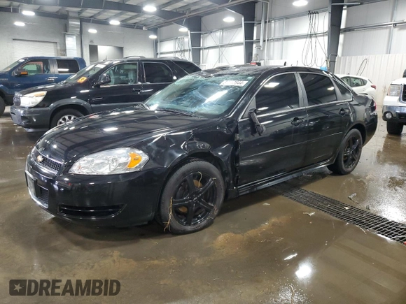 2014 Chevrolet Impala LT with VIN 2G1WB5E3XE1105184, listed as a Copart auction lot 82112844 with 289,783 mi miles and Salvage Title. Bid and sale history available at DreamBid. Image 1.
