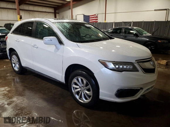 2016 Acura RDX with VIN 5J8TB4H39GL020903, listed as a Copart auction lot 45194125 with 170,926 mi miles and Salvage Title. Bid and sale history available at carsss.com. Image 4.