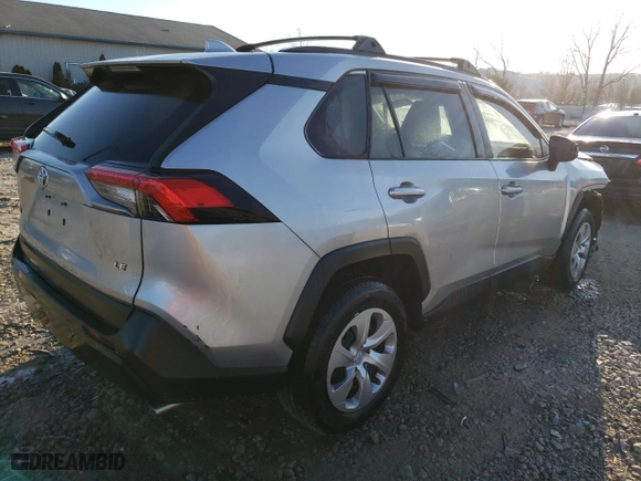 2021 Toyota RAV4 LE with VIN 2T3H1RFV4MC088478, listed as a Copart auction lot 42330065 with 63,109 mi miles and Salvage Title. Bid and sale history available at carsss.com. Image 3.