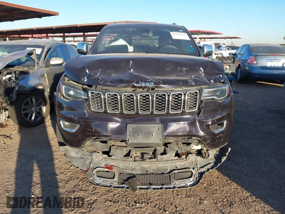2019 Jeep Grand Cherokee Limited z VIN 1C4RJEBG6KC584109, wystawiony jako IAAI lot #41503454 z przebiegiem 52 318 mil mil oraz . Historia ofert i sprzedaży dostępna na DreamBid. Obrazek 6.