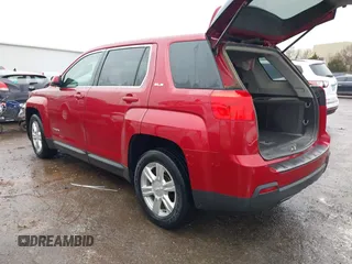2014 GMC Terrain SLE with VIN 2GKALMEK8E6101903, listed as a IAAI auction lot 41709226 with 116,001 mi miles. Bid and sale history available at carsss.com. Image 3.