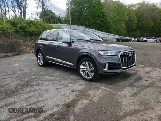 2020 Audi Q7 Premium with VIN WA1AXAF74LD005915, listed as a Copart auction lot 51339513 with 51,678 mi miles. Bid and sale history available at carsss.com. Image 12.