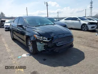 2014 Ford Fusion SE with VIN 3FA6P0H79ER142903, listed as a IAAI auction lot 41810532 with 281,789 mi miles. Bid and sale history available at carsss.com. Image 1.