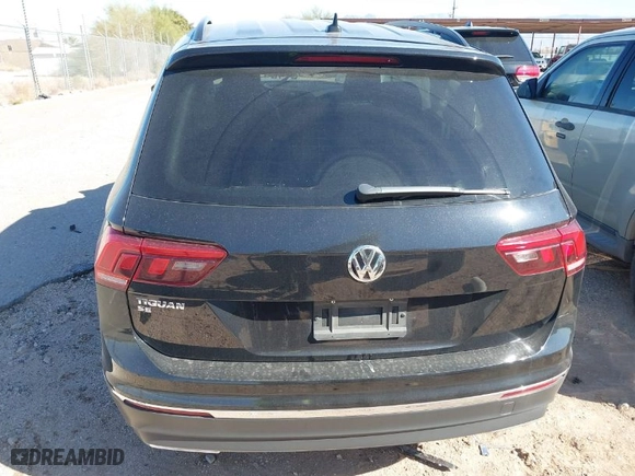 2021 Volkswagen Tiguan SE with VIN 3VV3B7AX2MM012280, listed as a IAAI auction lot 41857357 with 1 mi miles. Bid and sale history available at carsss.com. Image 16.