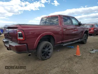 2020 Ram 3500 Laramie with VIN 3C63R3EL4LG246922, listed as a Copart auction lot 76959424 with 0 mi miles and Salvage Title. Bid and sale history available at carsss.com. Image 3.