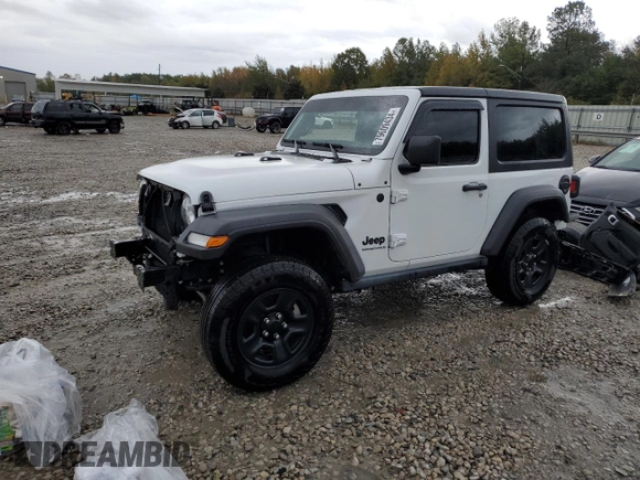 2024 Jeep Wrangler Sport S z VIN 1C4PJXAN7RW134755, wystawiony jako Copart lot #79609434 z przebiegiem 3 640 mil mil oraz Szkoda całkowita • Salvage title. Historia ofert i sprzedaży dostępna na DreamBid. Obrazek 1.