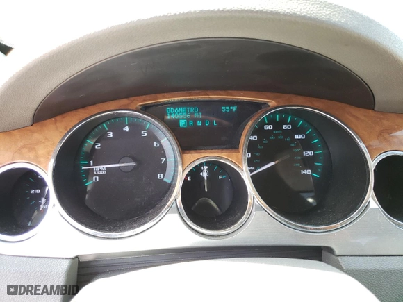 2009 Buick Enclave CXL with VIN 5GAEV23D39J129862, listed as a Copart auction lot 50824555 with 140,556 mi miles and Clean Title. Bid and sale history available at carsss.com. Image 9.