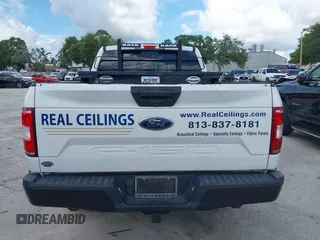 2018 Ford F-150 XL with VIN 1FTMF1CB0JFE21234, listed as a IAAI auction lot 42605399 with 243,035 mi miles and . Bid and sale history available at DreamBid. Image 16.