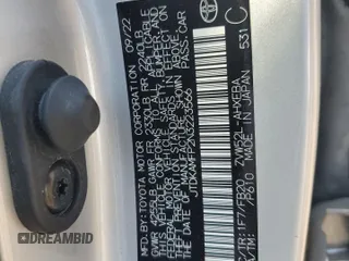 2022 Toyota Prius LE with VIN JTDKAMFP2N3223566, listed as a Copart auction lot 60848105 with 68,827 mi miles and Salvage title. Bid and sale history available at DreamBid. Image 12.