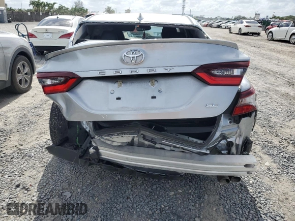 2021 Toyota Camry SE Nightshade with VIN 4T1T11AK1MU562662, listed as a Copart auction lot 66091464 with Not Provided miles and Non Repairable. Bid and sale history available at DreamBid. Image 6.