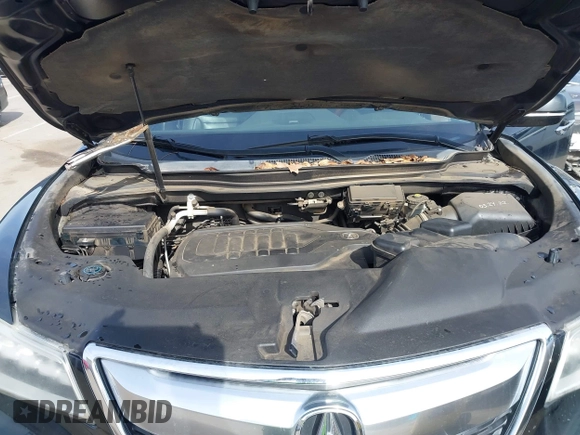 2014 Acura MDX Tech Pkg with VIN 5FRYD3H40EB017310, listed as a IAAI auction lot 41846635 with 130,734 mi miles. Bid and sale history available at carsss.com. Image 10.