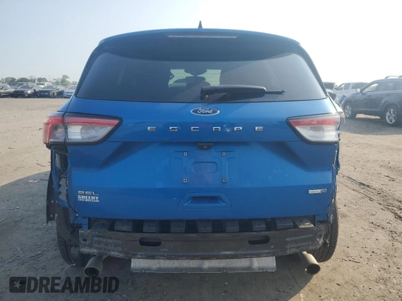 2020 Ford Escape SEL with VIN 1FMCU9H68LUC23846, listed as a Copart auction lot 59580265 with 131,290 mi miles and Salvage title. Bid and sale history available at DreamBid. Image 6.