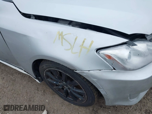 2006 Lexus IS 250 with VIN JTHCK262762003730, listed as a IAAI auction lot 41490307 with 188,002 mi miles and . Bid and sale history available at DreamBid. Image 12.