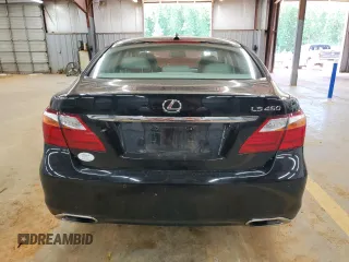 2011 Lexus LS 460 with VIN JTHBL5EF8B5106422, listed as a Copart auction lot 52498925 with 119,072 mi miles and Salvage title. Bid and sale history available at DreamBid. Image 6.