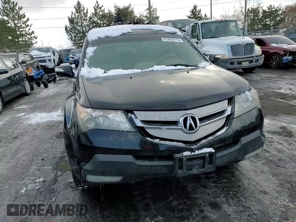 2008 Acura MDX Tech Pkg with VIN 2HNYD28328H532921, listed as a Copart auction lot 41893715 with 189,592 mi miles and Salvage Title. Bid and sale history available at carsss.com. Image 11.